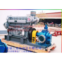 KCB3800 Gear Pump equipado con motor diesel